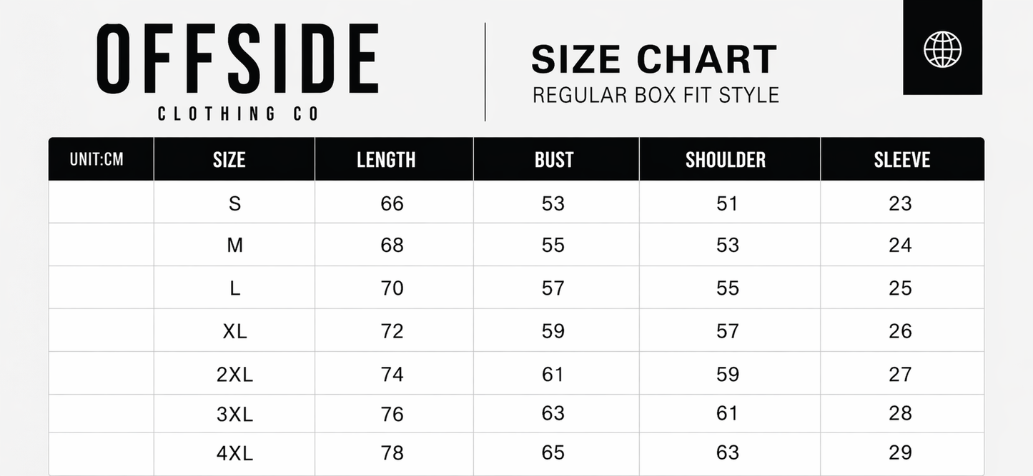 Offside Mirror T Shirt - Original Box Fit Style